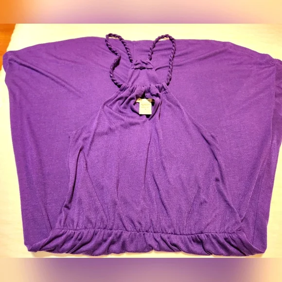 knee length dresses for ladies The LSU Tigers Poplin Tank Dress XL main image 0